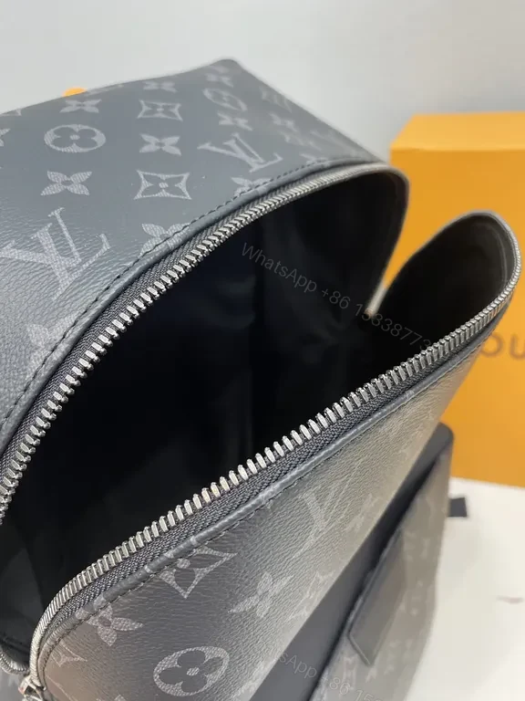 View 4 of Monogram Eclipse Backpack: Subtle Luxury, Everyday Versatility