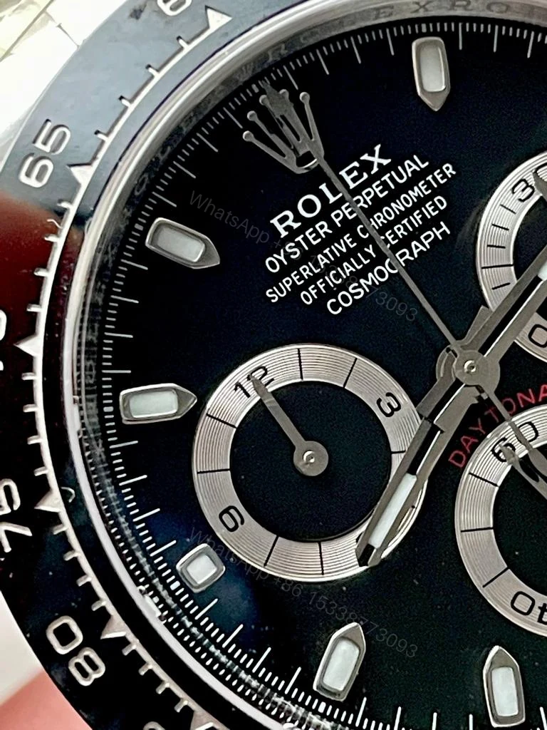 View 6 of CLEAN FACTORY 1:1 Rolex Daytona 116500 PANDA Best Edition CF 904L SS Case and BLACK Dial