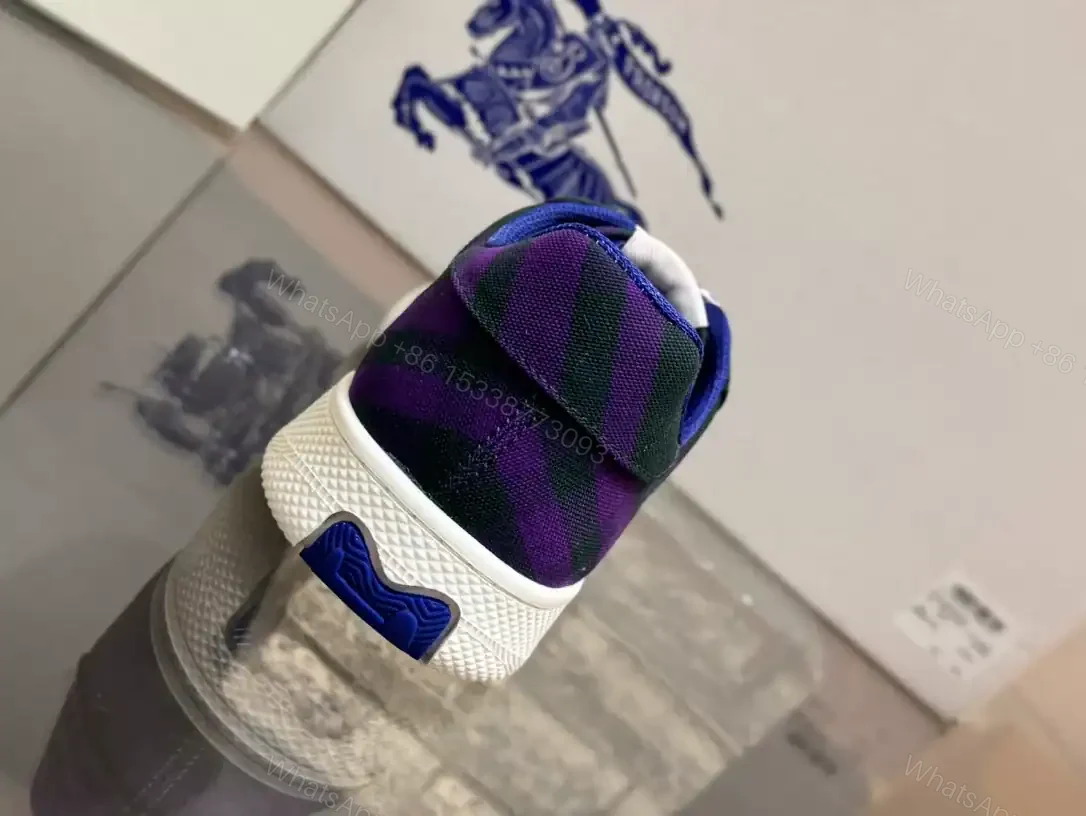 View 9 of BURBERRY TERRACE CHECK SNEAKERS – BBR103