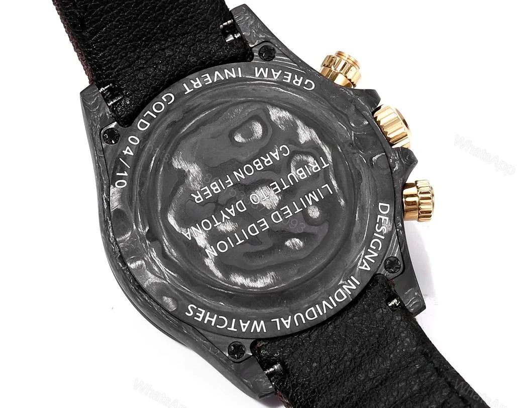View 7 of VS Factory Clean Factory ROLEX Daytona Carbon Fiber Custom Watch