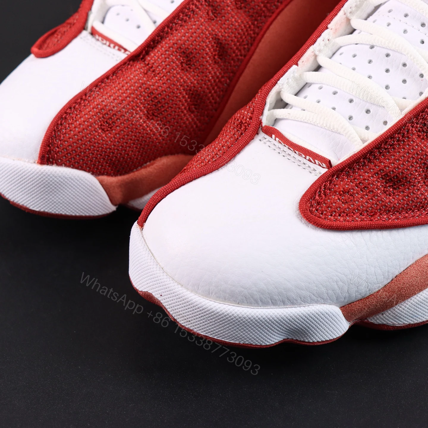 View 4 of Air Jordan13 Retro Dune Red Reps