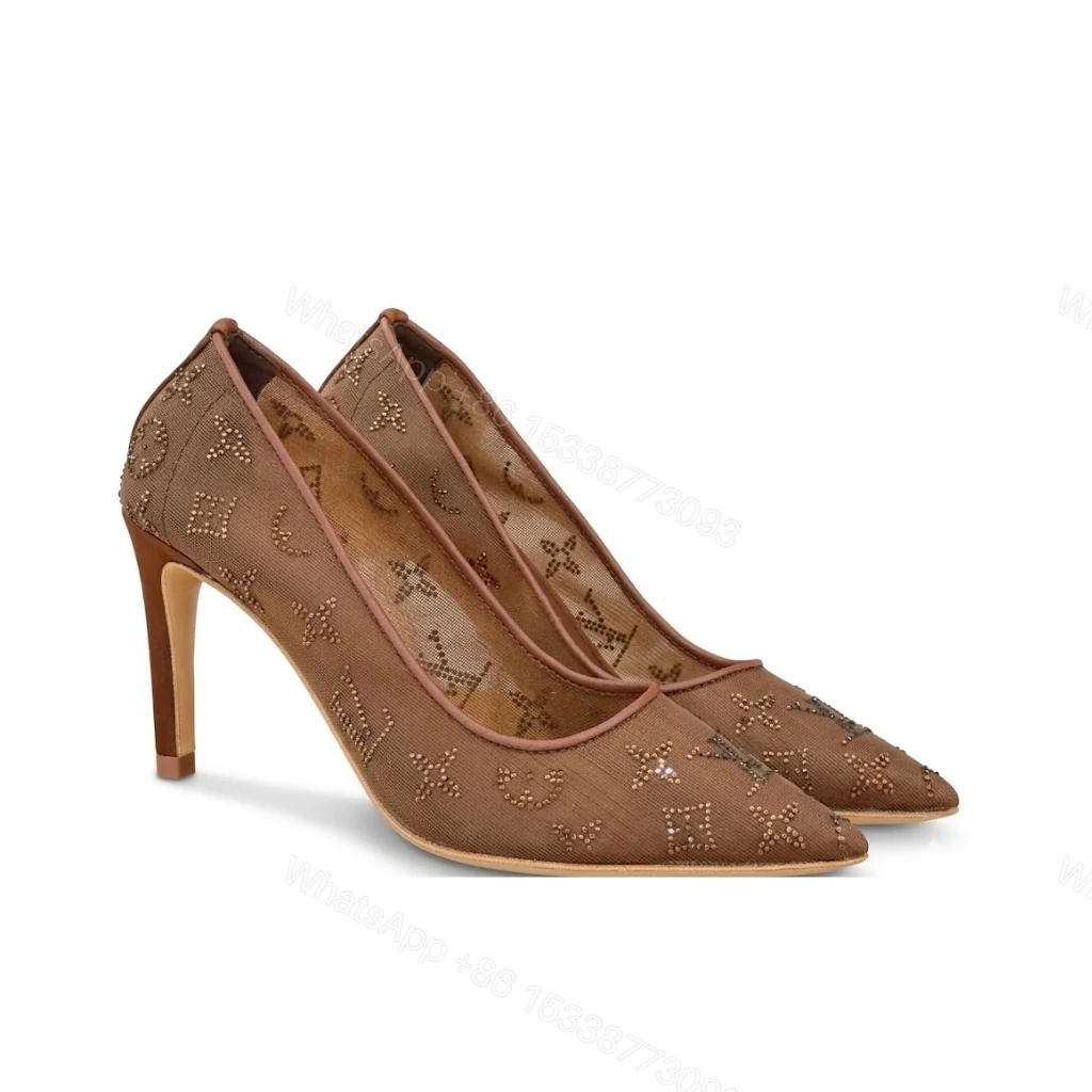 Louis Vuitton Gala Pump Brown 1AIFJD — view 1