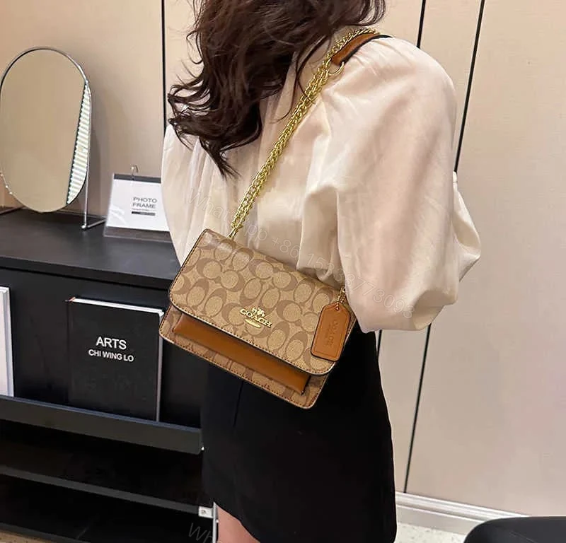 View 3 of FIRST COPY Coach Klare Signature Crossbody Bag
