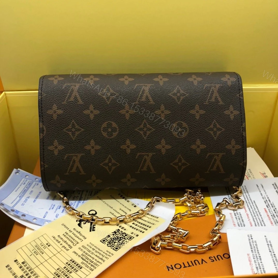 View 4 of Louis Vuitton Monogram Chain Wallet