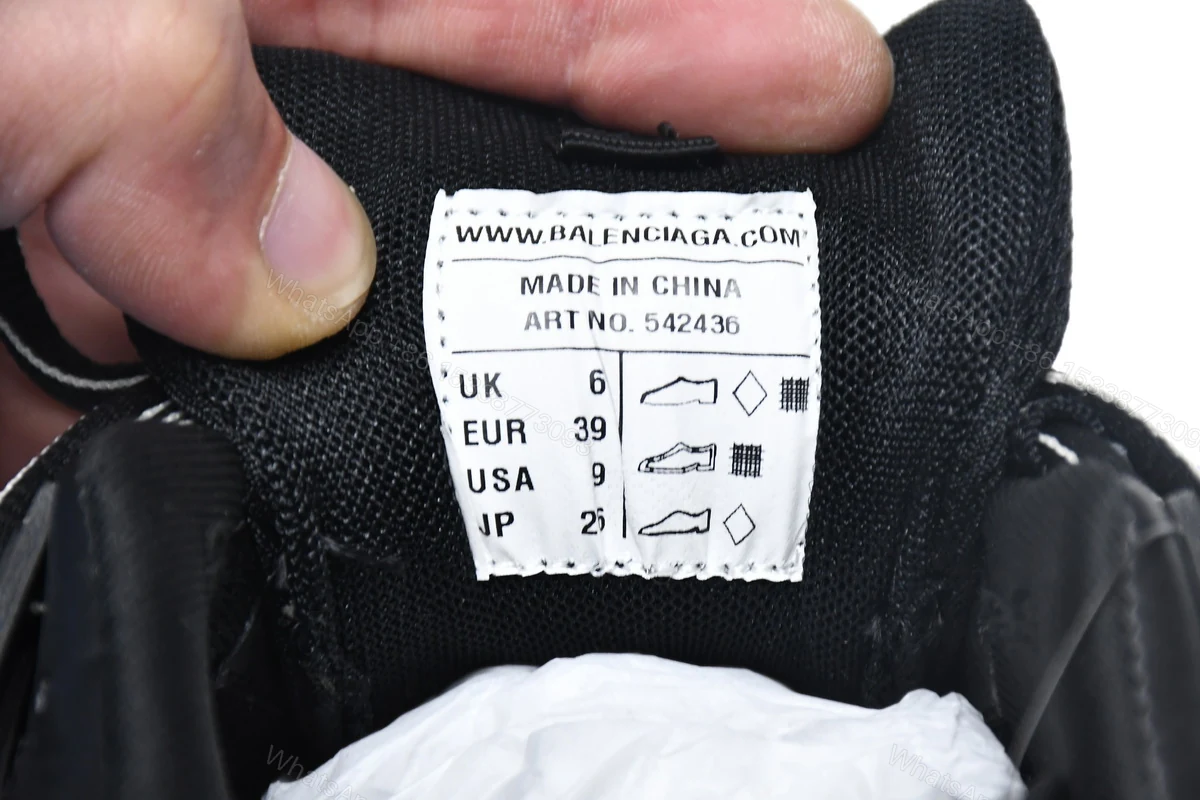 View 8 of Balenciaga Track Black 542436 W1GB1 1000