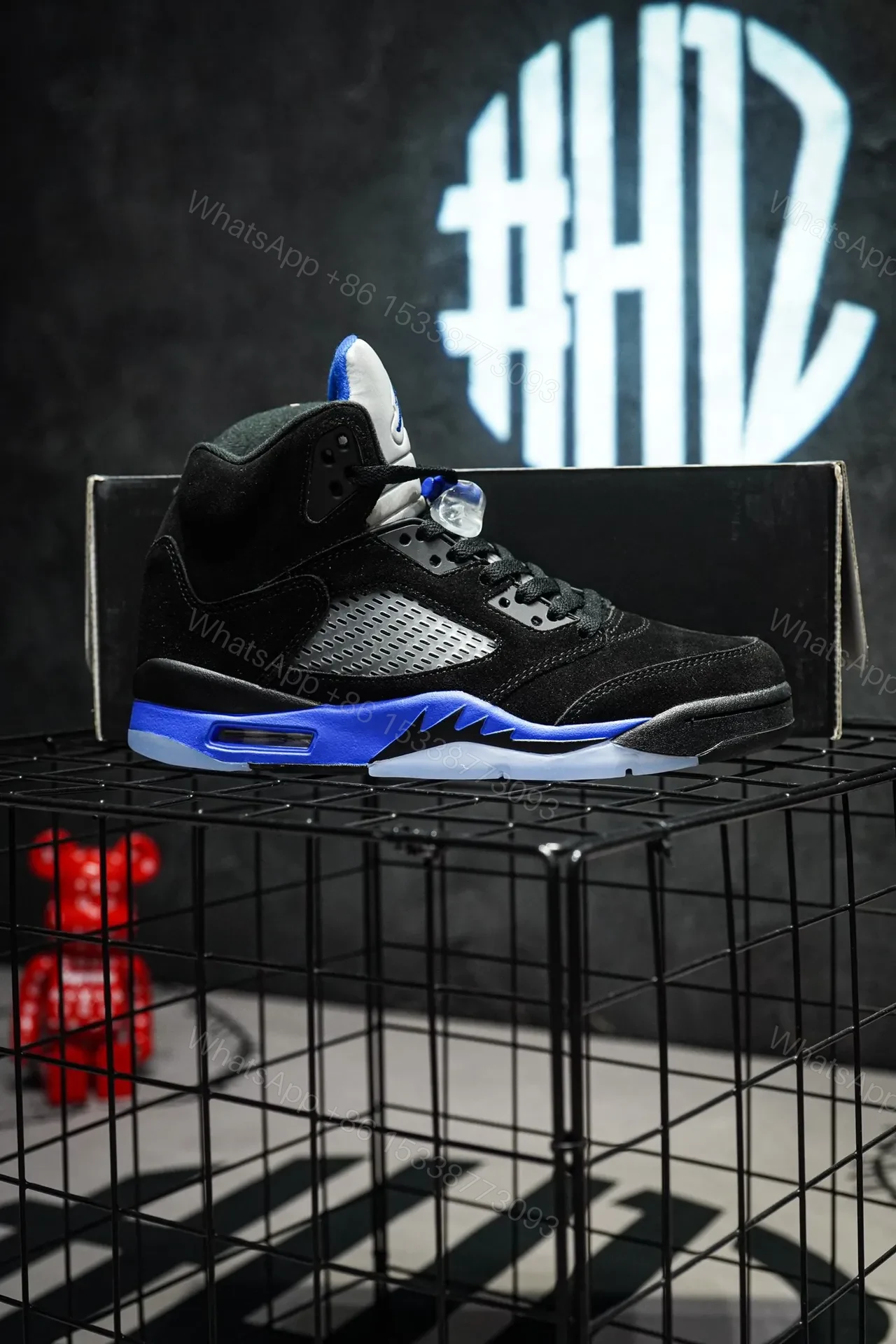 View 3 of Air Jordan 5 Retro “Racer Blue” Replicas