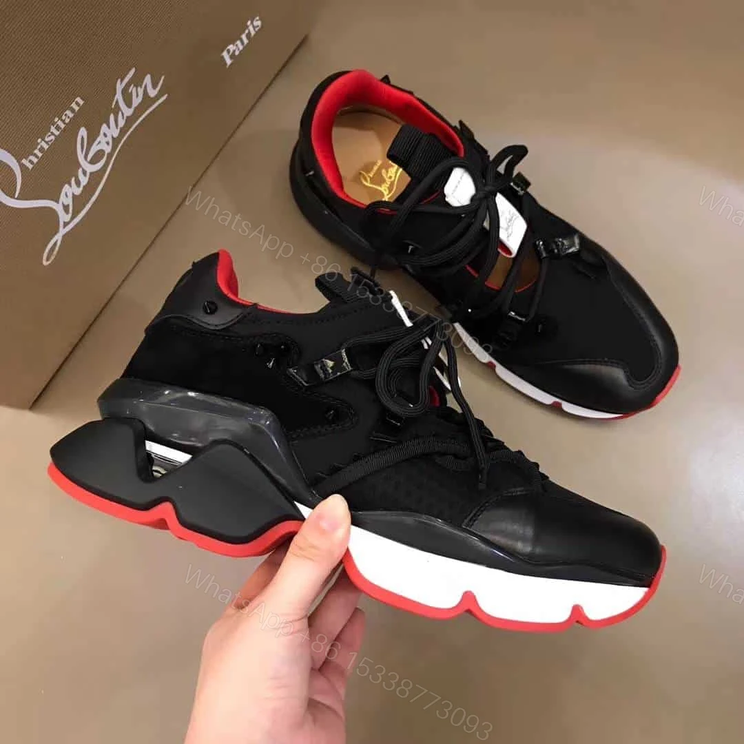 View 7 of CHRISTIAN LOUBOUTIN RED- RUNNER SNEAKER – CL58