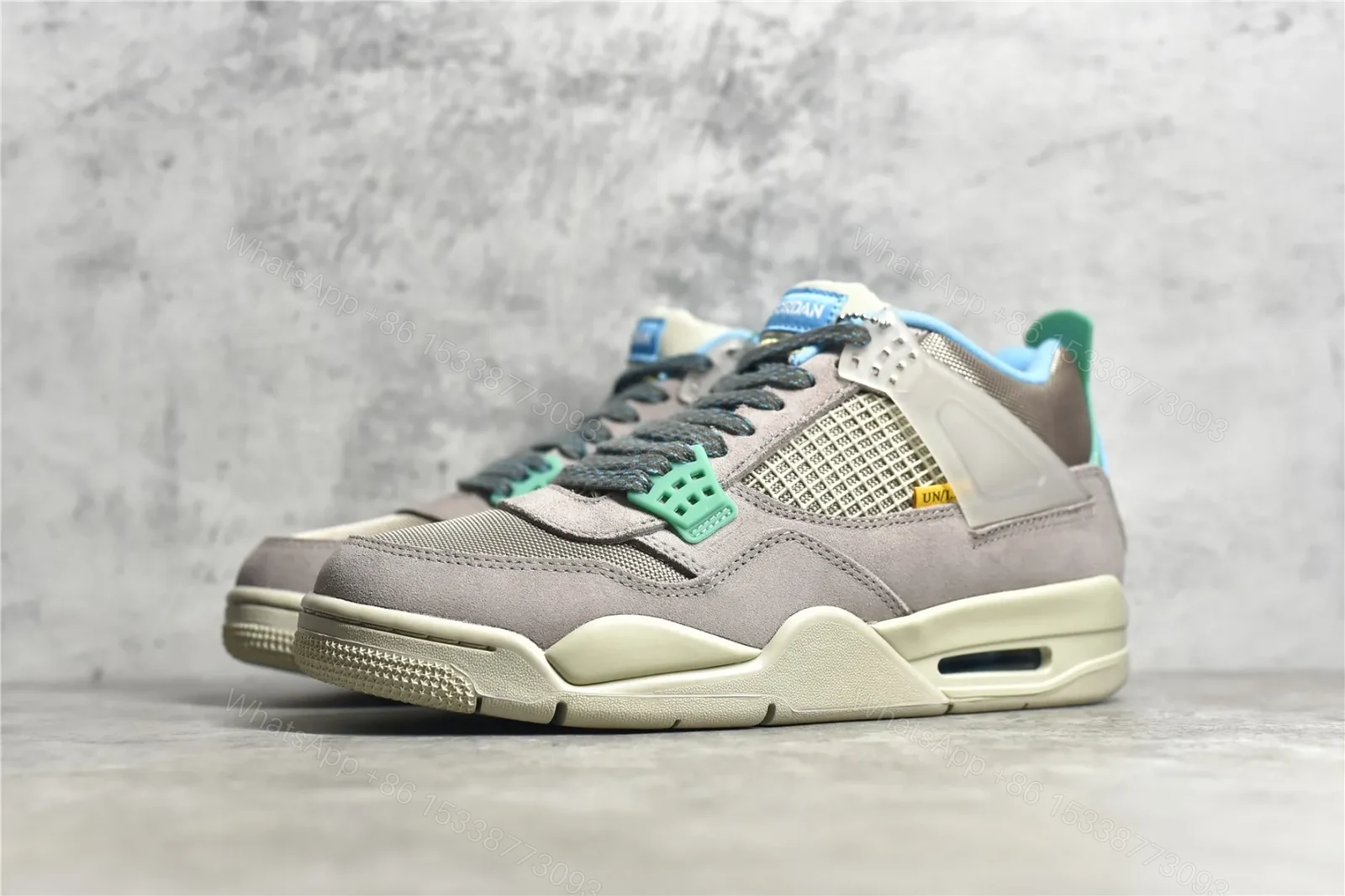 View 2 of Air Jordan 4 Retro 30th Anniversary Union La x Taupe Haze Reps