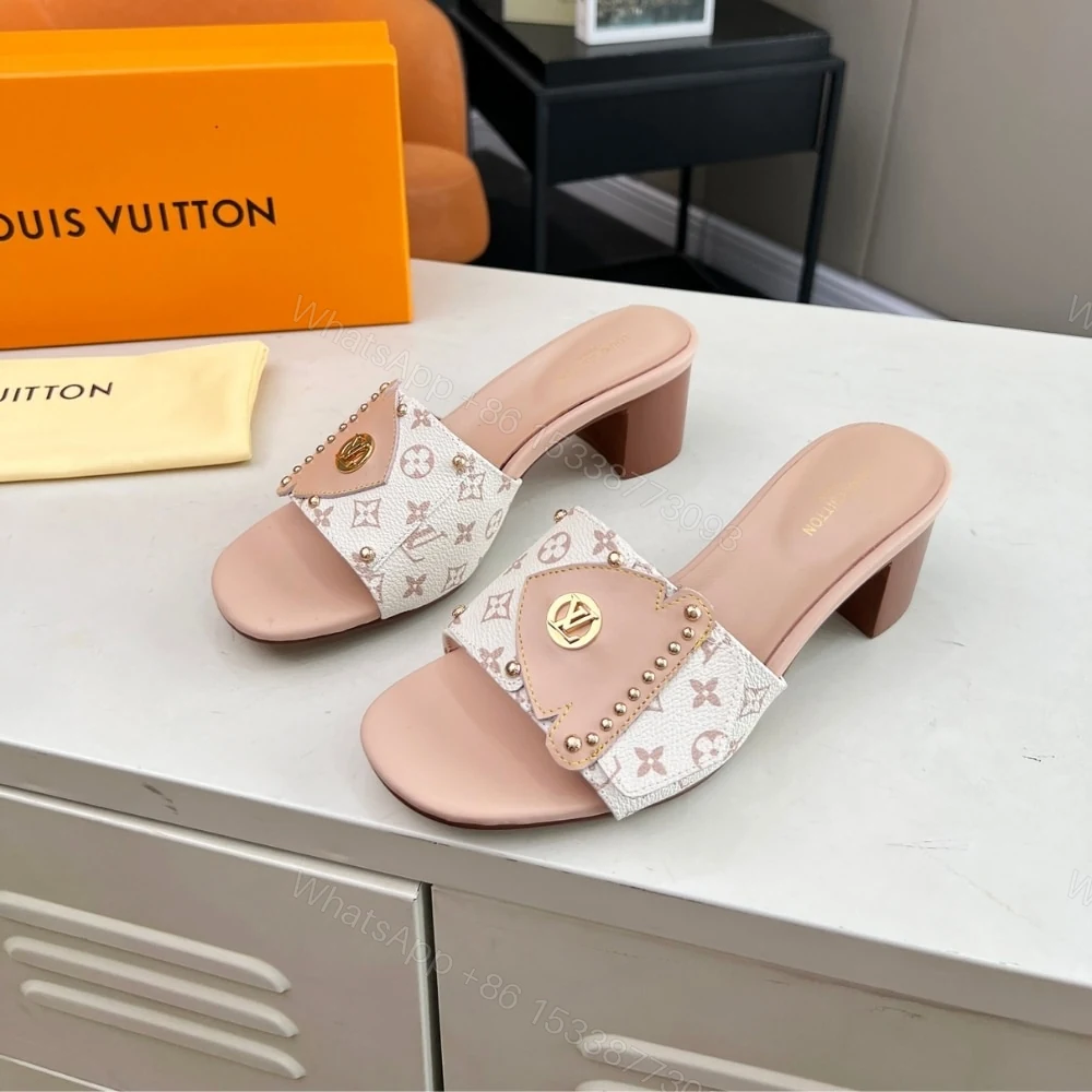 View 3 of LOUIS VUITTON LV FRAME MULE DUNE BEIGE 1AHMRN