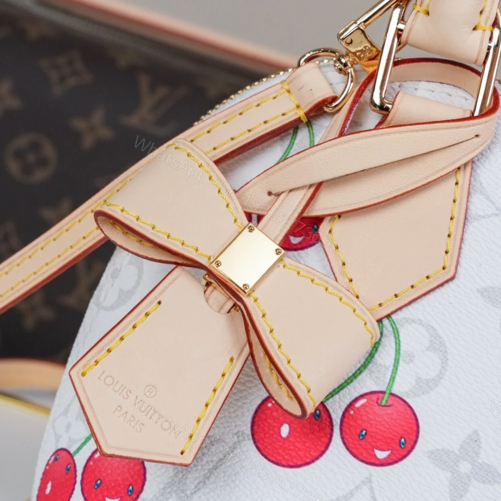 View 7 of Louis Vuitton X Murakami Alma BB Washed Blue 23Cm