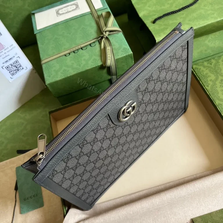 View 3 of G GG Supreme Crossbody: Luxury Coated Canvas Bag