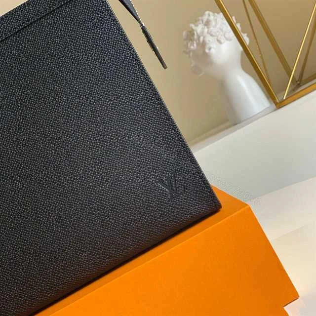 View 6 of LOUIS VUITTON POCHETTE VOYAGE MM TAIGA LEATHER M30675