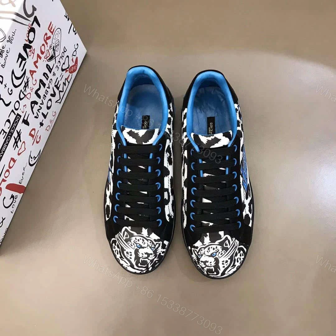 View 9 of DOLCE & GABBANA PORTOFINO JUNGLE SPORT SNEAKERS – DG90