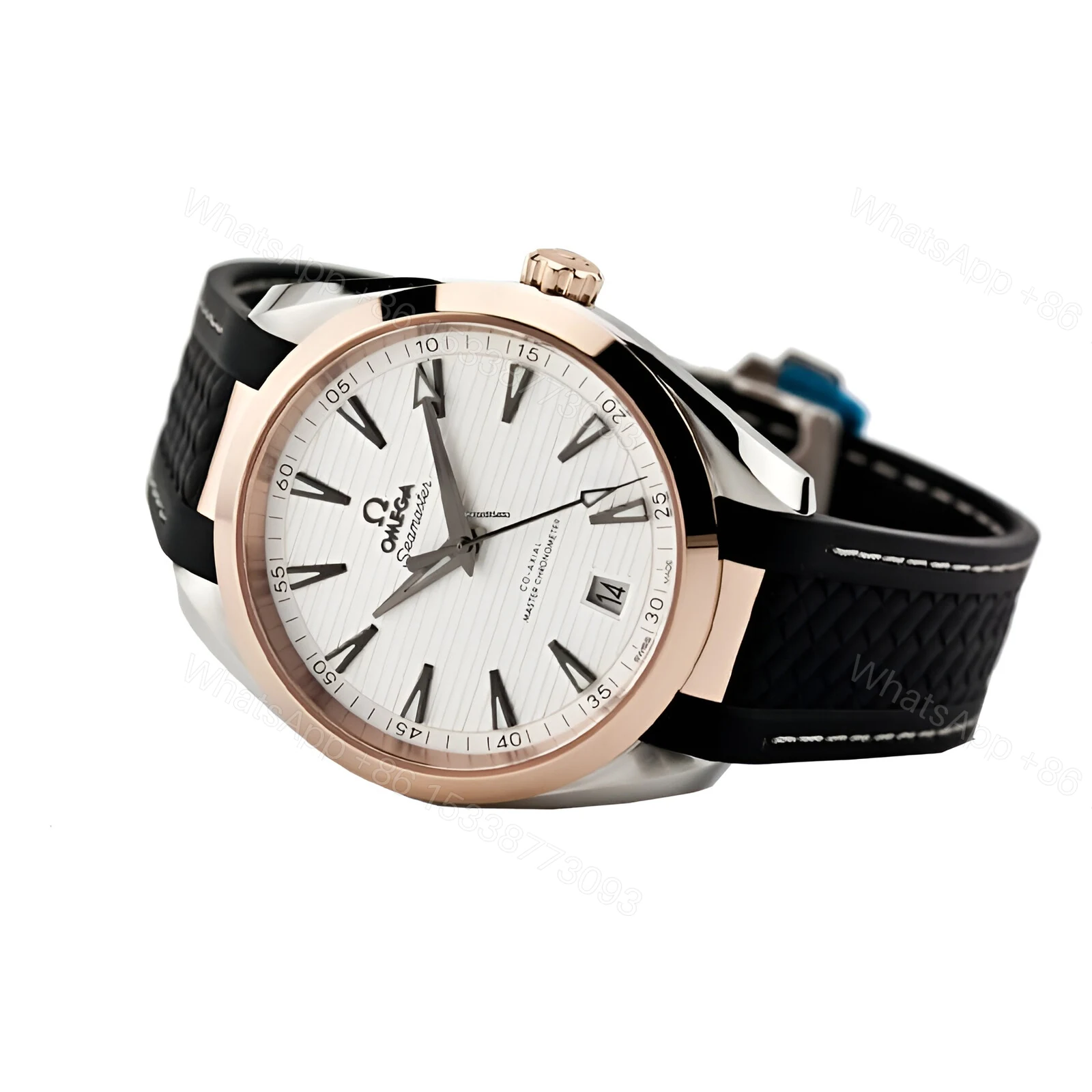View 4 of Omega Seamaster Silver Dial Replica