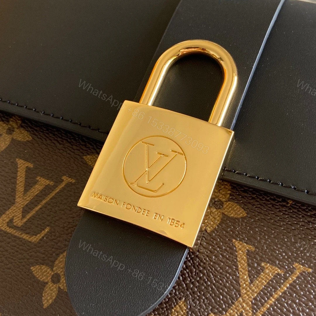 View 8 of Louis Vuitton Monogram Locky BB Crossbody with Noir