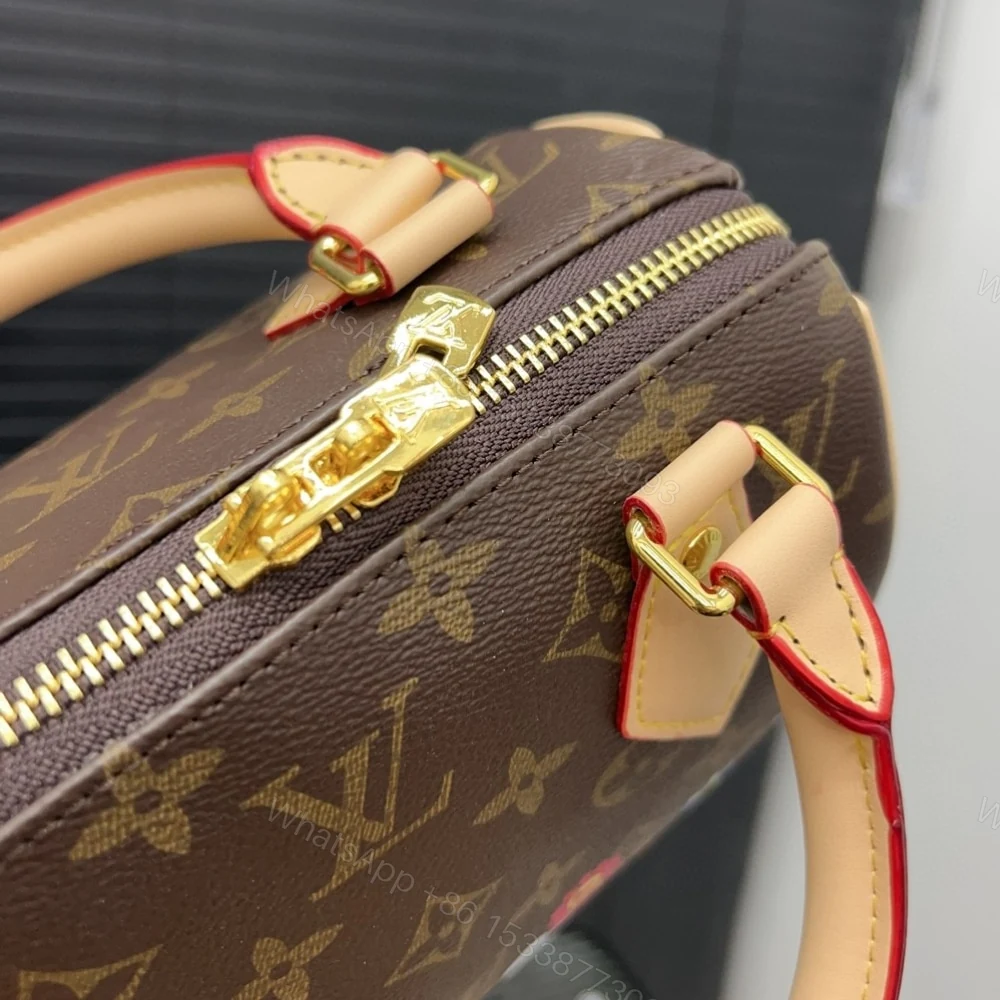 View 7 of Louis Vuitton X Takashi Murakami Speedy Bandoulière Brown 20Cm