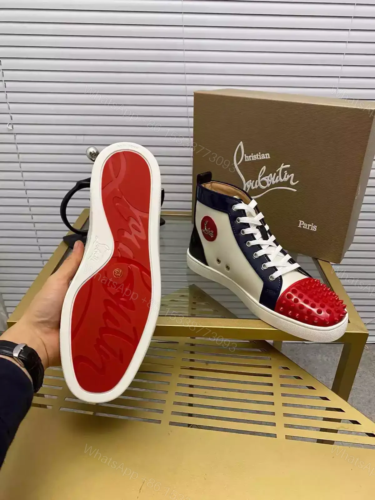 View 6 of CHRISTIAN LOUBOUTIN HIGH-TOP SNEAKER – CL176