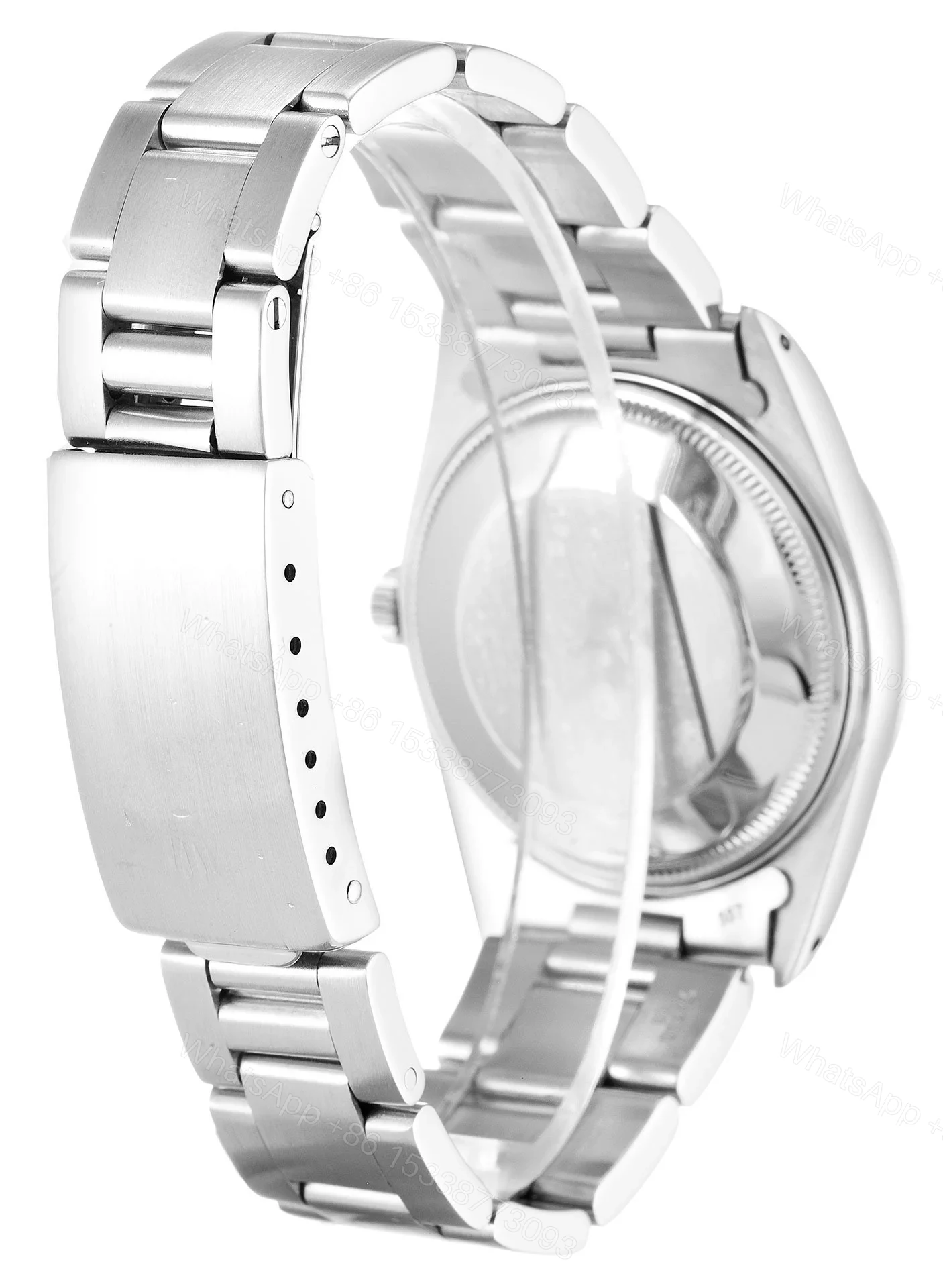 View 3 of Replica Rolex Oyster Perpetual Date White Dial 15000 34 mm