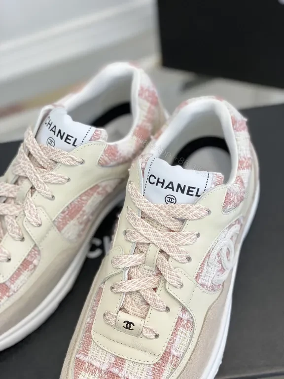 View 6 of Chanel-Inspired Knit & Suede Sneaker: Subtle Luxe Edge