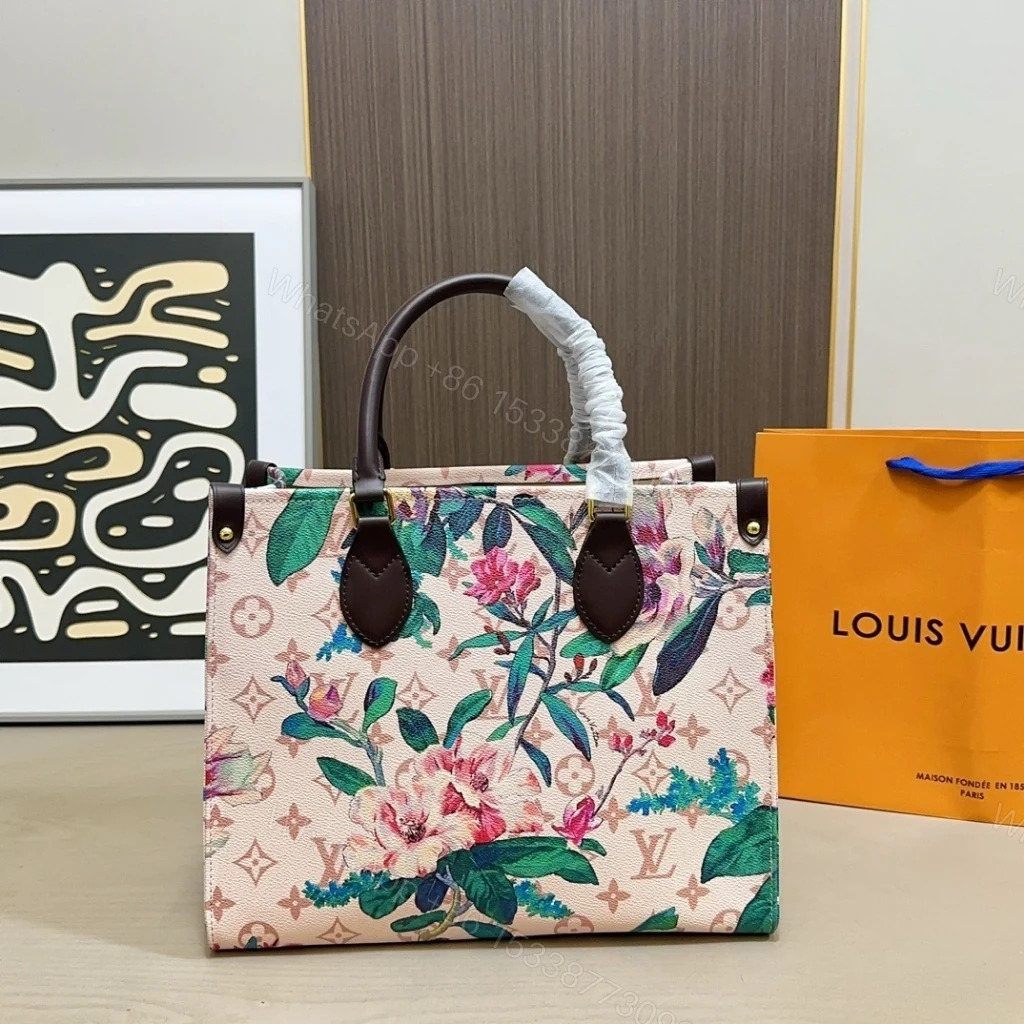 View 2 of Louis Vuitton Onthego MM Monogram Canvas Dune 32cm