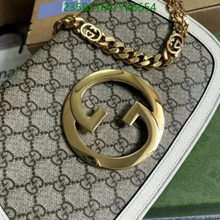 View 4 of Gucci Blondie GG Supreme Replica Crossbody Bag YB66542- Quality 1:1