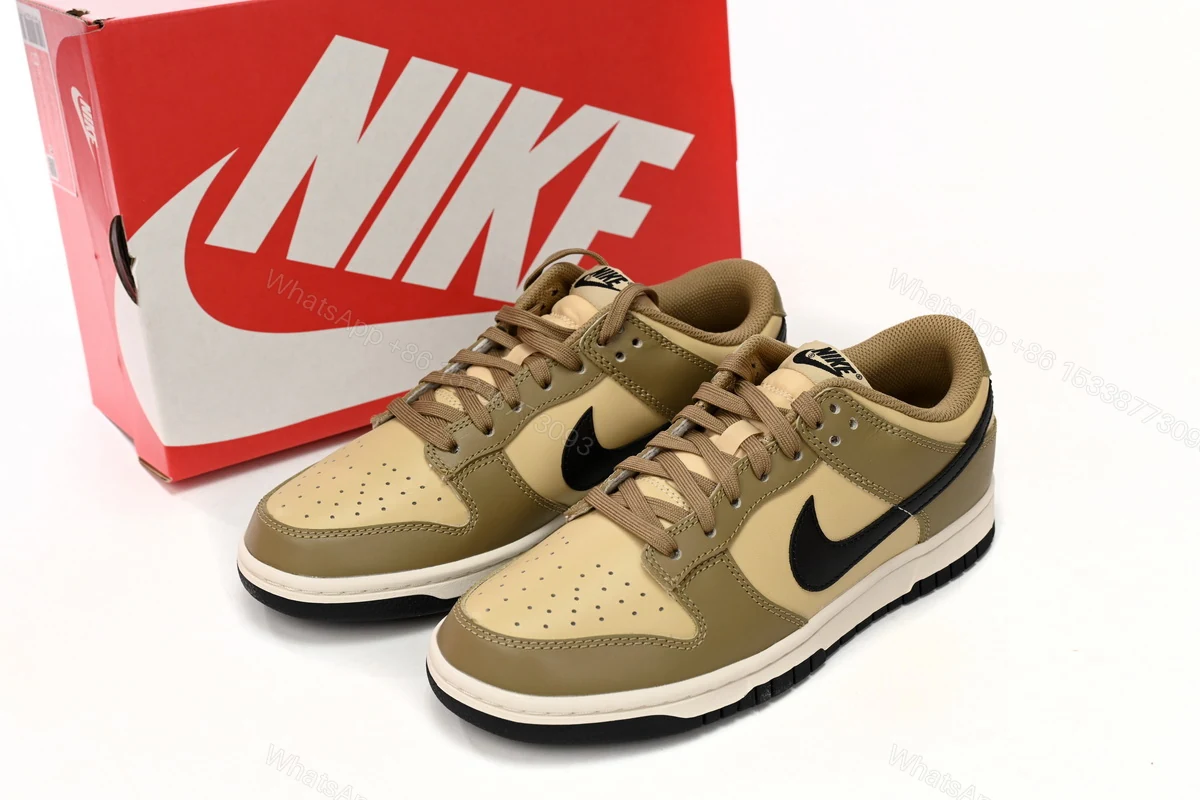 Nike Dunk Low Khaki Brown DD1503-200 — view 2