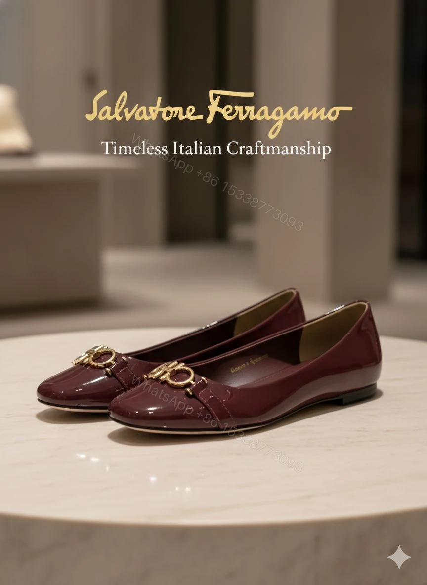 View 4 of First Copy Ferragamo Ballerinas Shoes