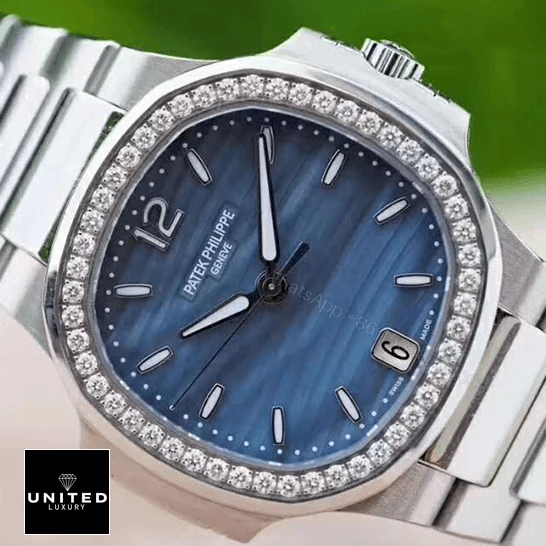View 6 of Patek Philippe Nautilus Ladies 7018/1A Replica