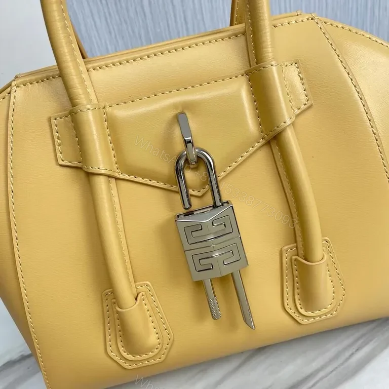 View 5 of Structured Butter Leather Bag: Sleek, All-Day Carry-Refined