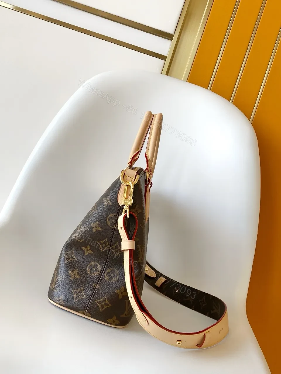 View 7 of Monogram Canvas Satchel: Luxe Everyday, Crossbody Ready