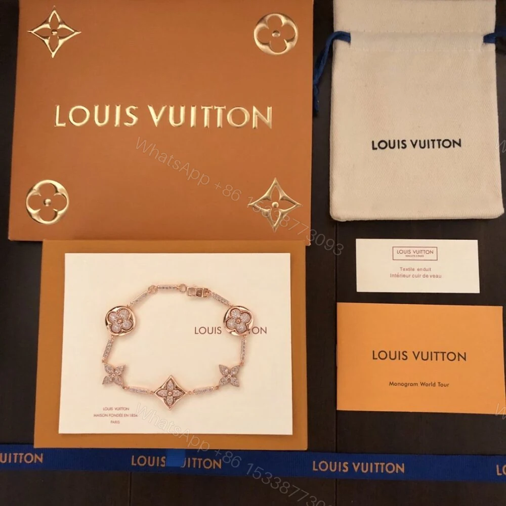 View 4 of Louis Vuitton Blossom BB Diamond Bracelet In Pink Gold