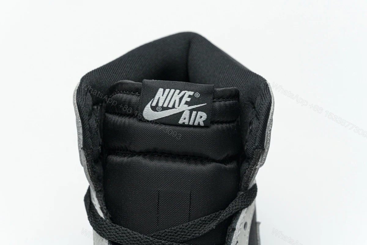 View 5 of Air Jordan 1 Shadow 2.0 Black Light Smoke Grey 555088-035
