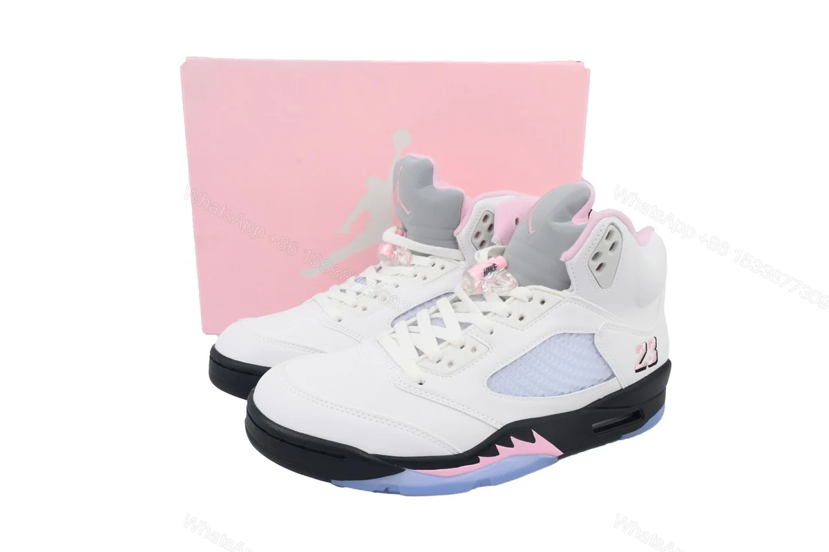 View 6 of Air Jordan 5 Retro 'Medium Soft Pink' HQ7978-102