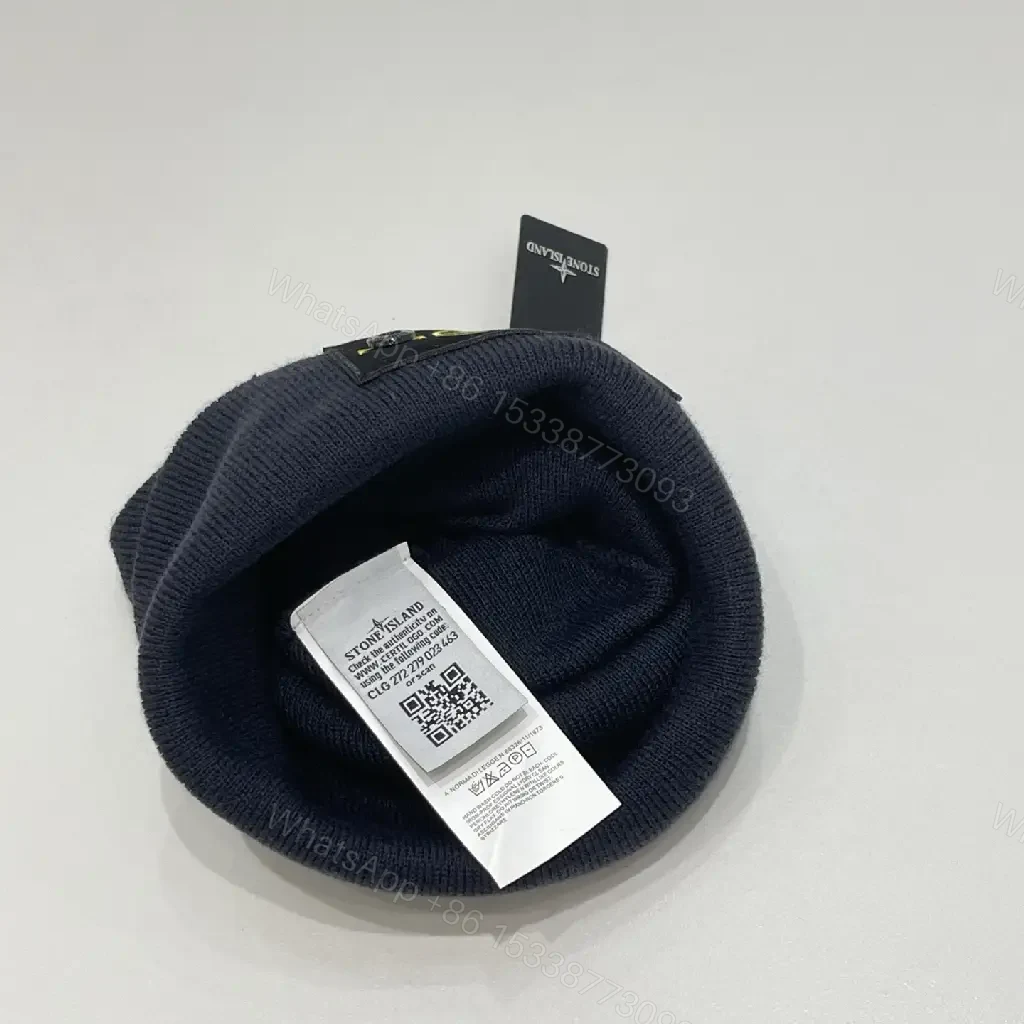 View 4 of Premium Knit Beanie: Luxury Stone Island-Inspired Streetwear