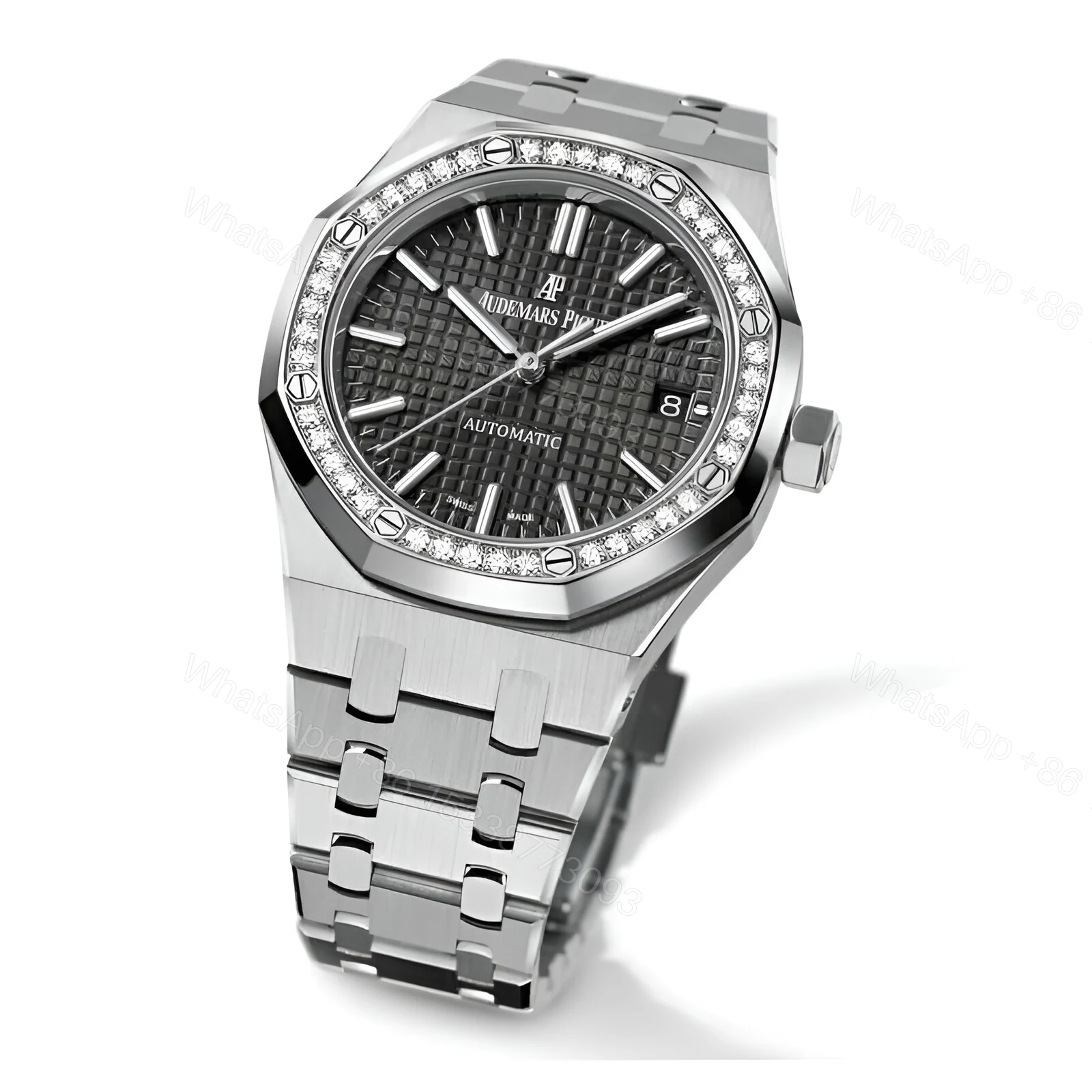 View 3 of Audemars Piguet Royal Oak 15451ST.ZZ.1256ST.01 Replica