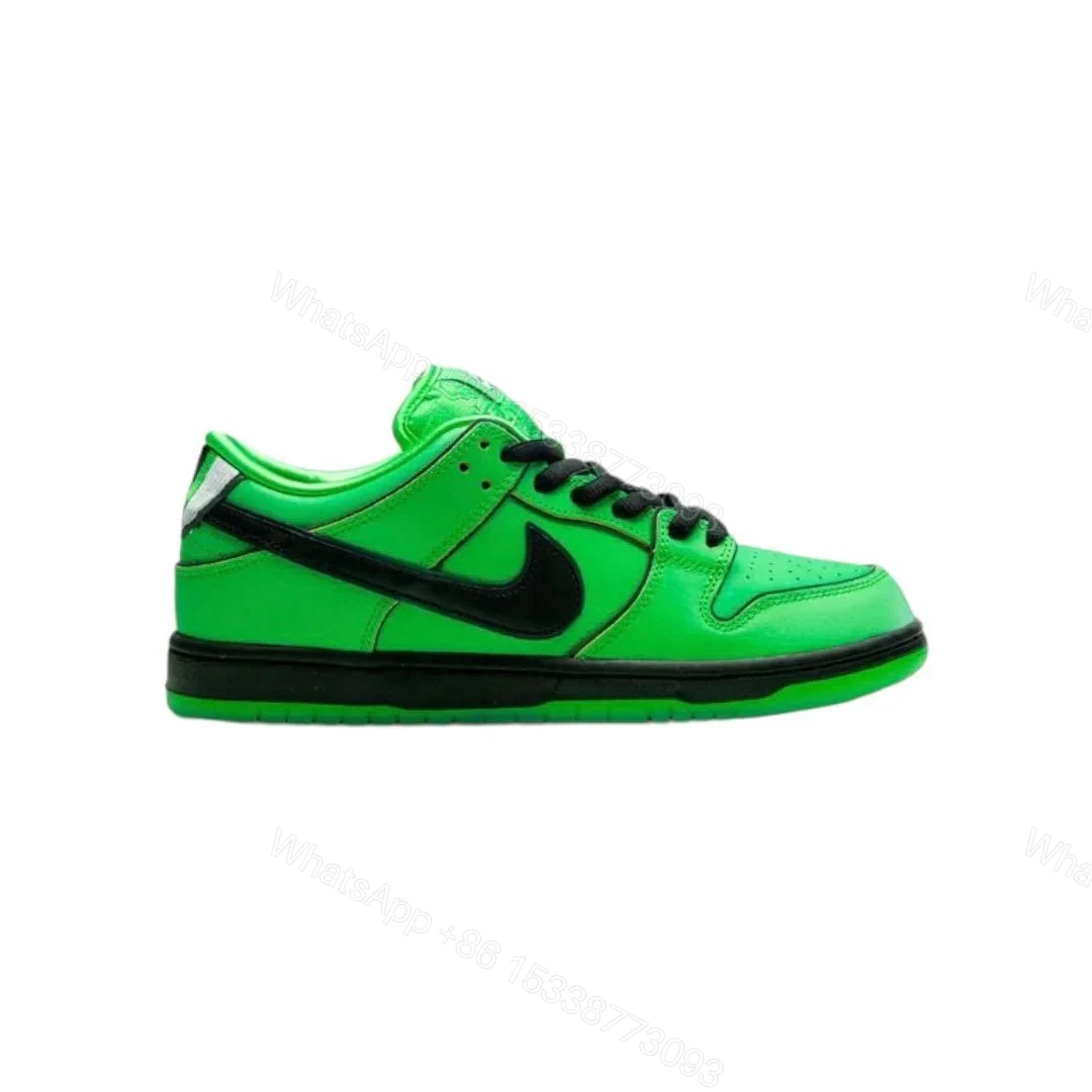 Nike SB Dunk Low The Powerpuff Girls Buttercup — view 1