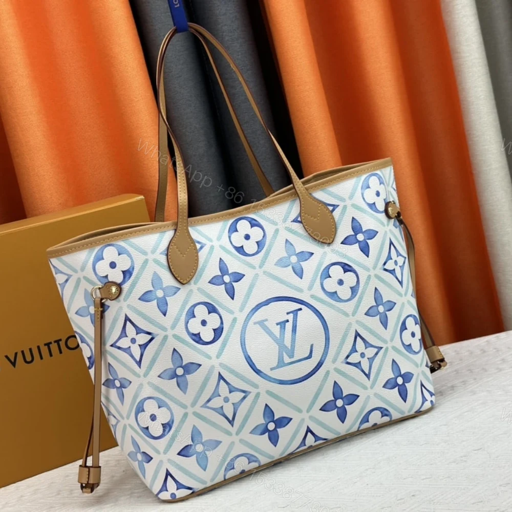 View 3 of Louis Vuitton Neverfull MM Autres Toiles Monogram Lagoon 31Cm M11263