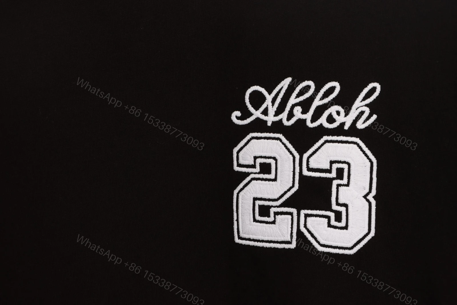 View 3 of Off-White 23 Digit Logo Black White T-Shirt