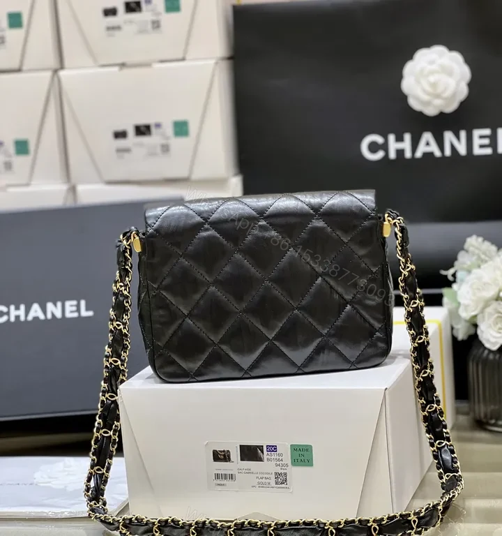 View 7 of Chic Quilted Crossbody with Gold Emblem - Luxe Everyday