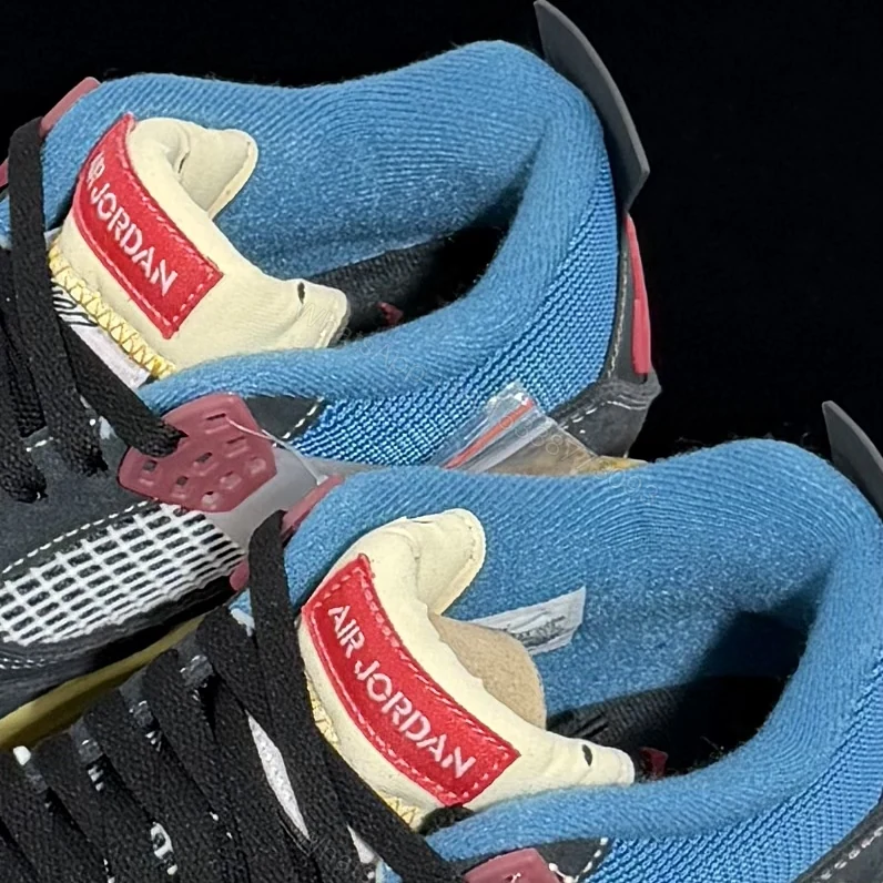 View 4 of Union LA×Air Jordan 4 Retro “Off Noir” Reps