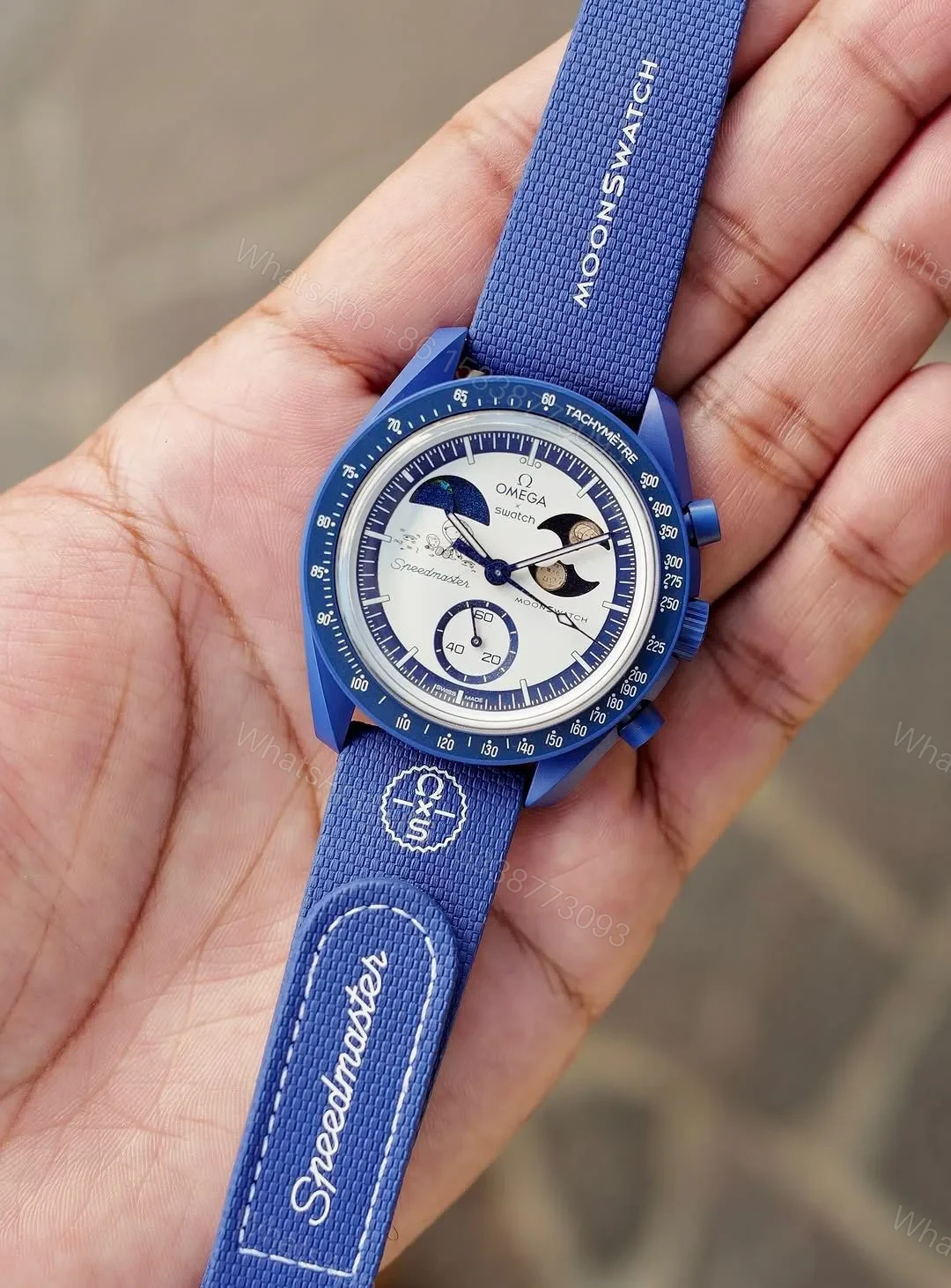 Omega × Swatch MoonSwatch Speedmaster Space-Themed Chronograph — view 1