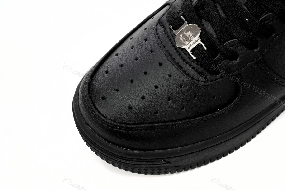 View 6 of A Bathing Ape Bape Sta Low Black 1J30 -191- 013