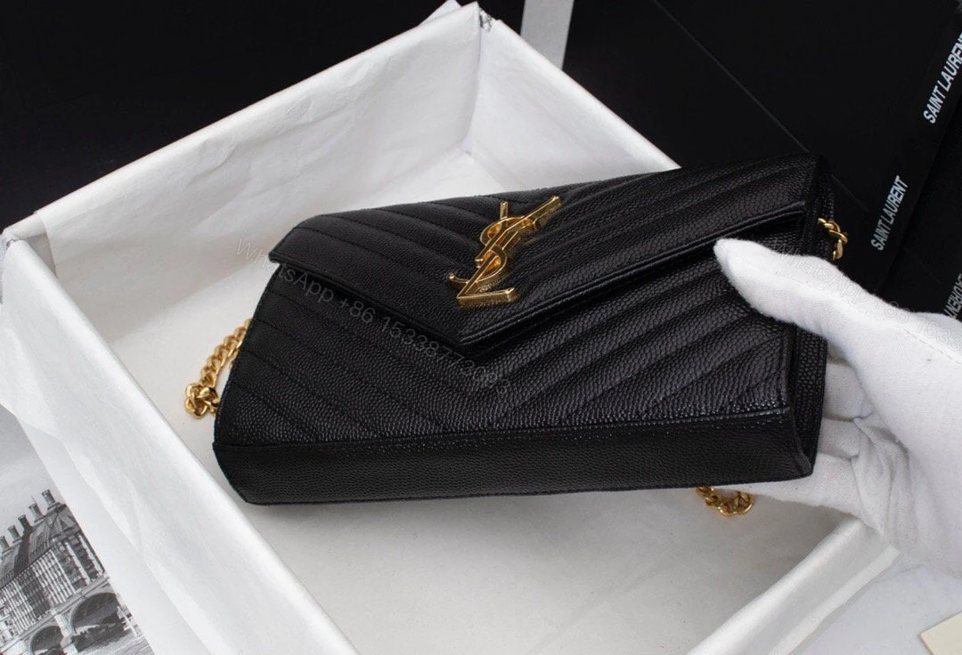 View 7 of Saint Laurent Cassandre Chain Wallet