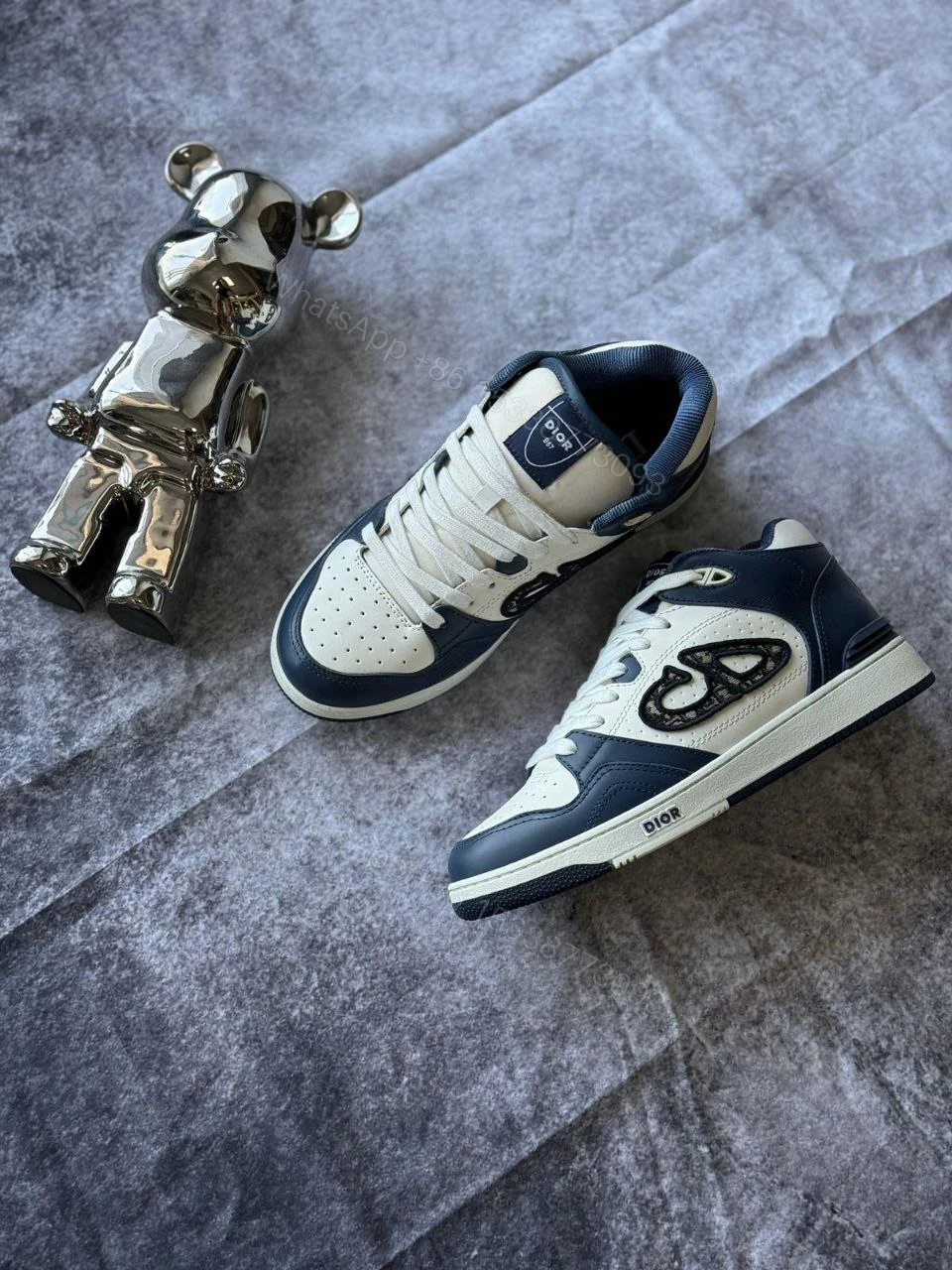 View 5 of Dior B57 Mid-Top Sneaker Cushioned ankle