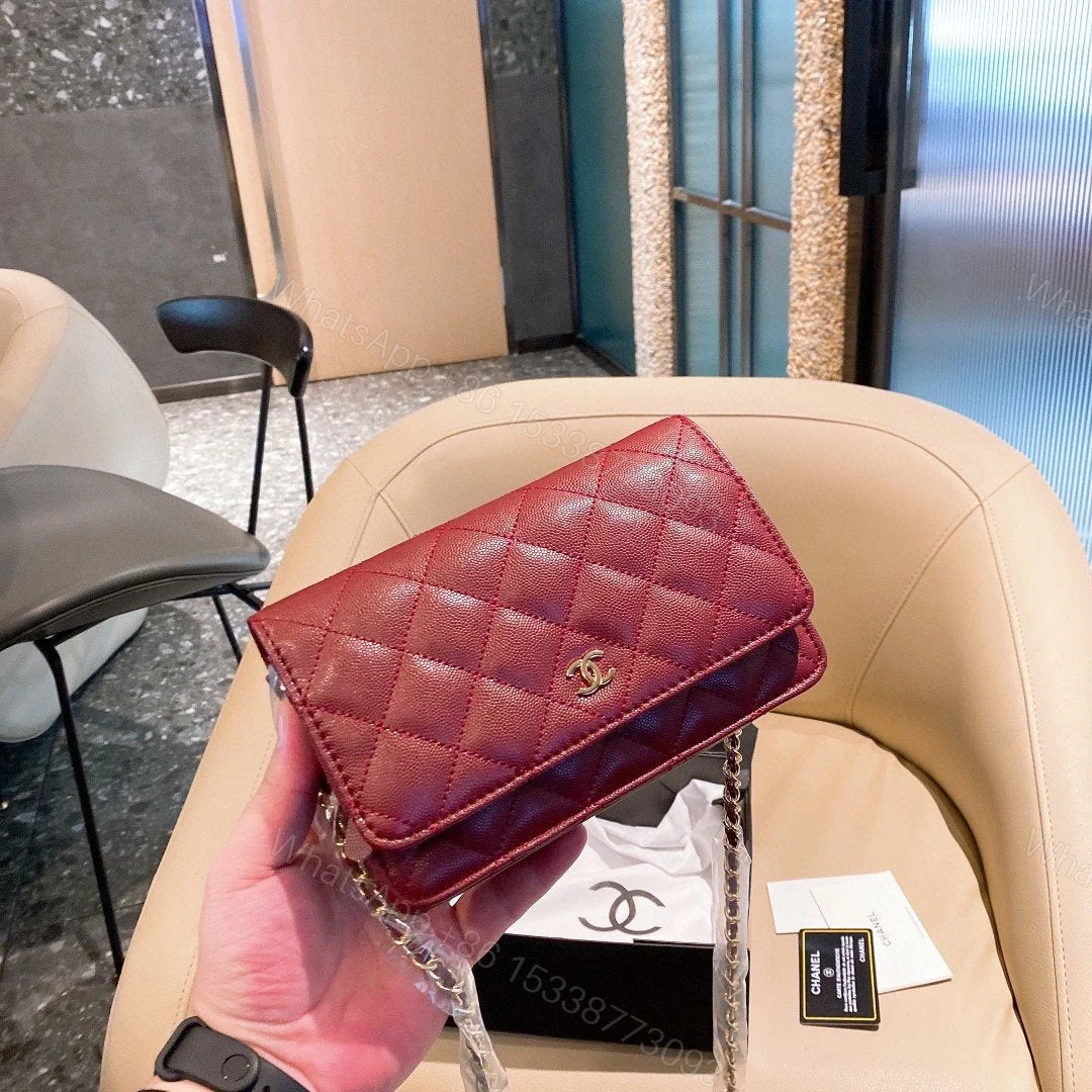 View 8 of CHANEL WOC MINI RED