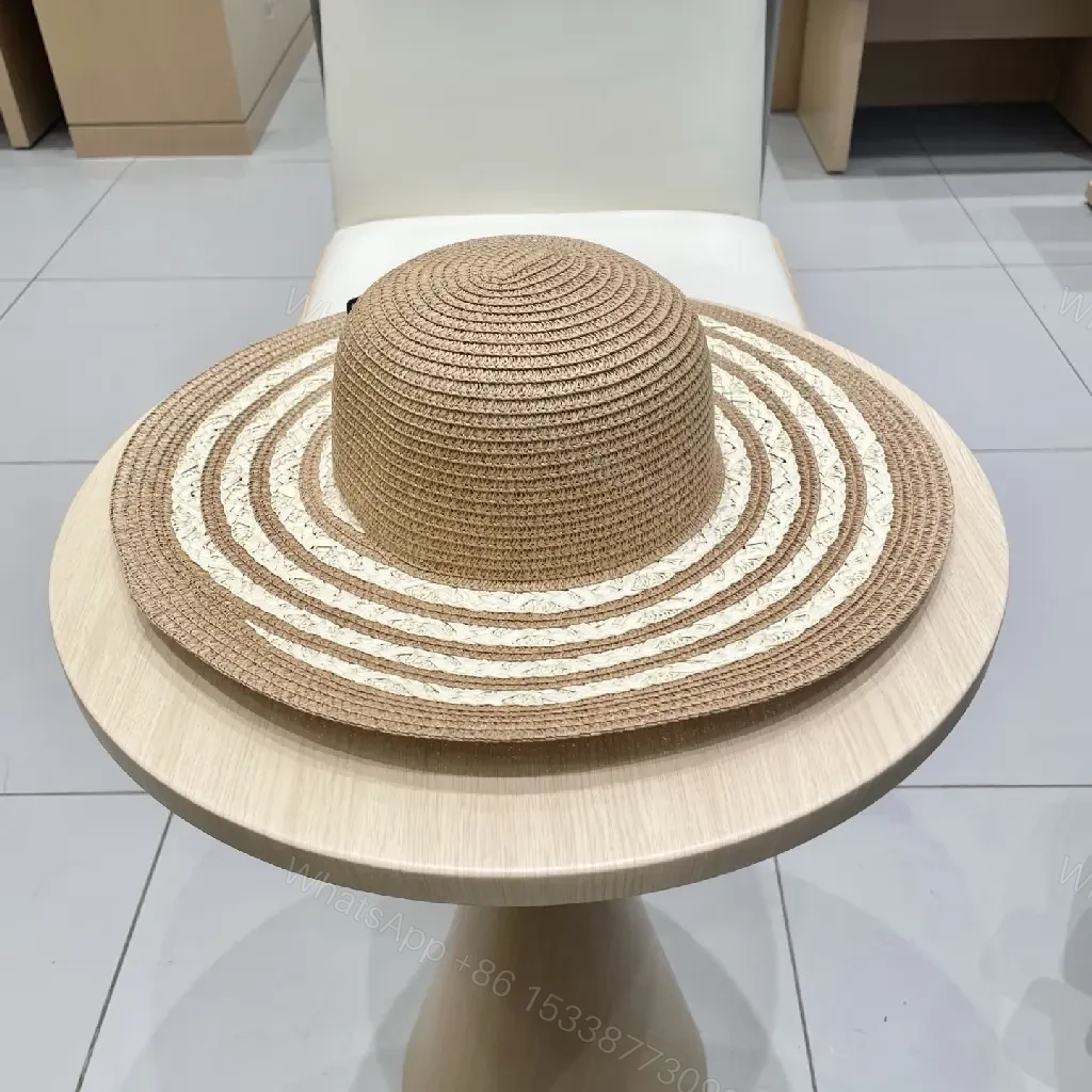View 4 of Straw Panama Hat — Breathable Luxe with Signature Accent