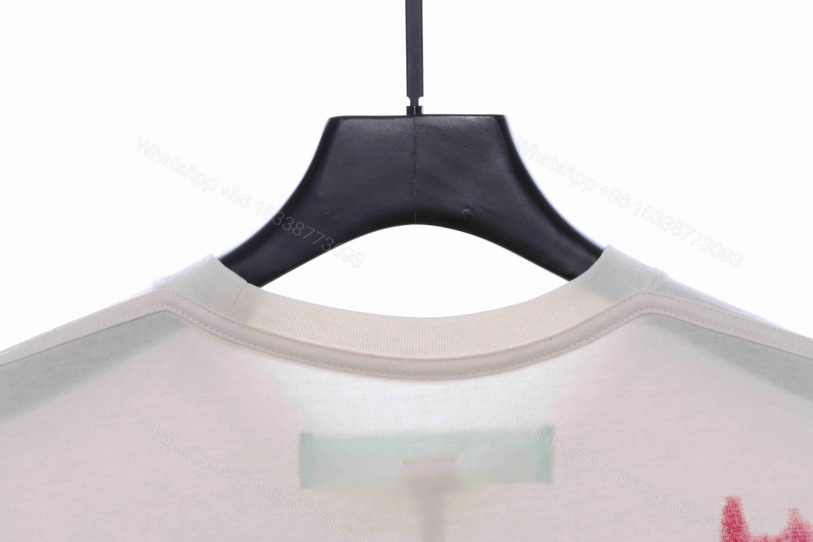 View 8 of Off-White Graffiti Pink Arrow Beige T-Shirt