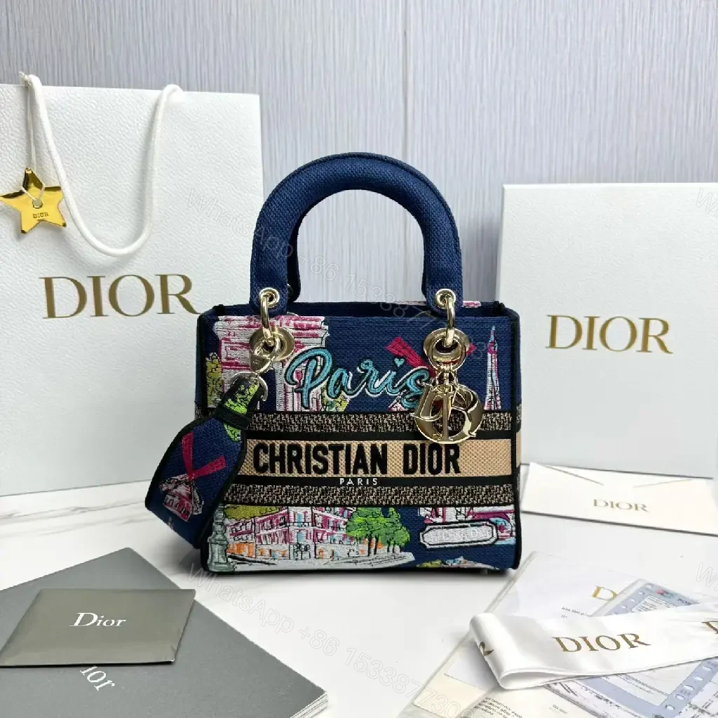 View 10 of Cityscape Handbag: Dior-Influenced, Durable, Statement-Maker