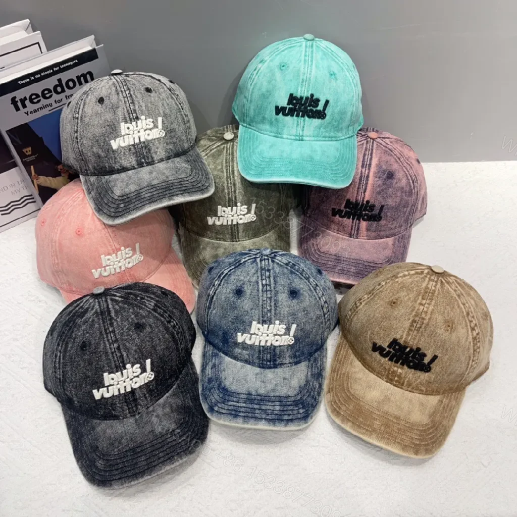 Textured Cotton Cap: Subtle Embroidery, Six-Panel, Adjustable — view 1