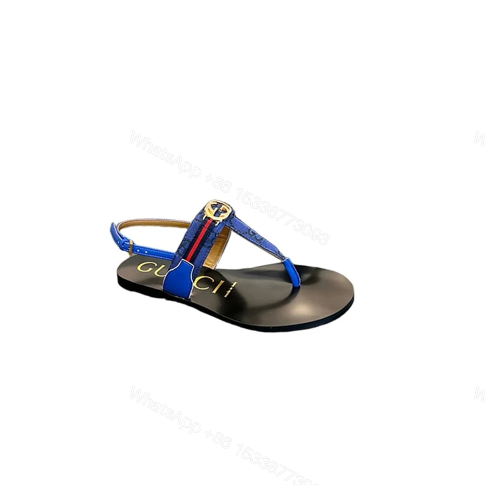 GUCCI Women’s Interlocking G Web sandal 316252 — view 1